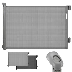 Sekey Ausziehbares Treppenschutzgitter 0–150 cm – TÜV & EN1930 zertifiziert, 97 cm hoch, feste Schraubmontage, Baby- & Haustiergitter für Treppe, Tür & Flur