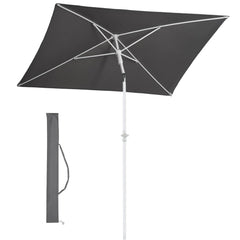 Sekey 180 x 125 cm Balkonschirm Rechteckig mit Schutzhülle, Sonnenschutz UV50+