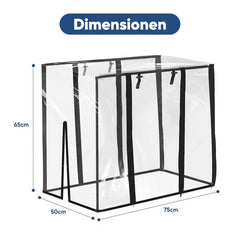 Sekey Bollerwagen Regenschutz, 75x50x65cm Sekey