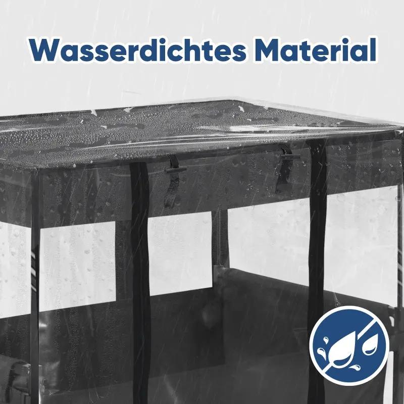 Sekey Bollerwagen Regenschutz, 75x50x65cm Sekey