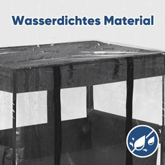 Sekey Bollerwagen Regenschutz, 75x50x65cm Sekey