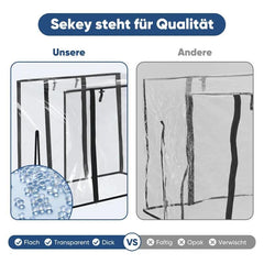 Sekey Bollerwagen Regenschutz, 110x60x75cm Sekey