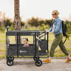Sekey Bollerwagen Regenschutz, 110x60x75cm Sekey