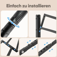 Sekey Garten Pavillon 3x3 m Wasserdicht Stabil Partyzelt, Gartenzelt mit 4 Seitenteile Reißverschluss, 180g/㎡ Polyester Sekey