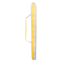 Sekey round parasol Ø160 cm – with carrying bag &amp; ground sleeve, for balcony &amp; beach