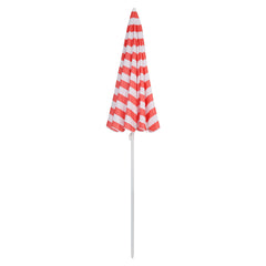 Sekey round parasol Ø160 cm – with carrying bag &amp; ground sleeve, for balcony &amp; beach