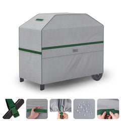 Sekey Grill-Schutzhülle 162×62×112 cm – Wetterfeste Grillabdeckung für Holzkohlegrill & Grillwagen, Wasserabweisend, UV-beständig, Windfest