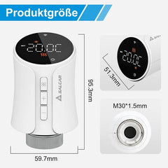 Salcar Smart WiFi Heizkörperthermostat Thermostat Heizung Salcar