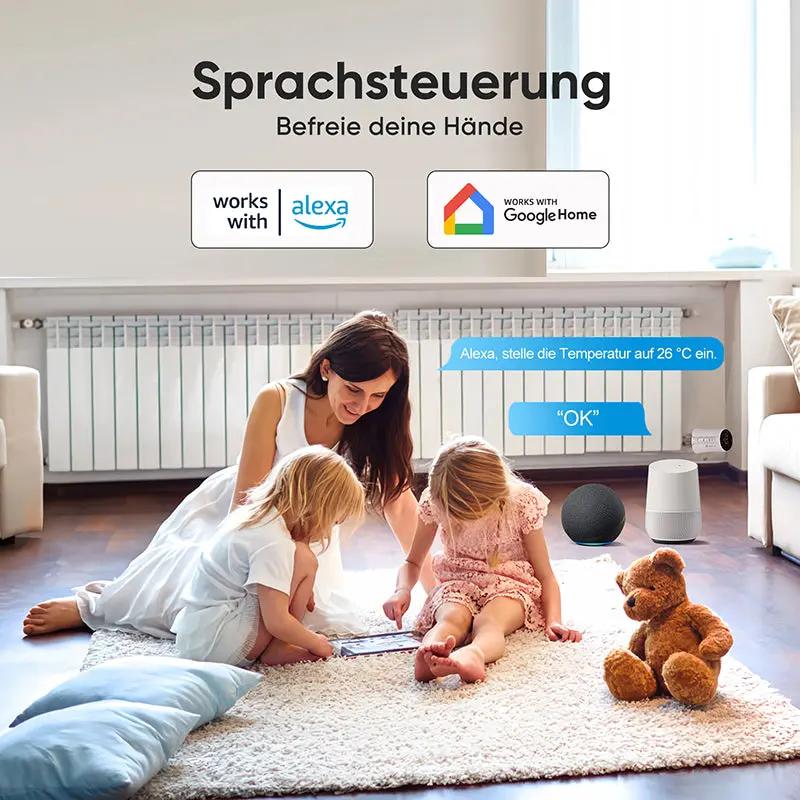 Salcar Smart WiFi Heizkörperthermostat Thermostat Heizung Salcar