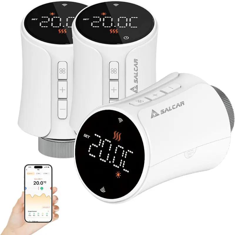 Salcar Smart WiFi Heizkörperthermostat Thermostat Heizung Salcar
