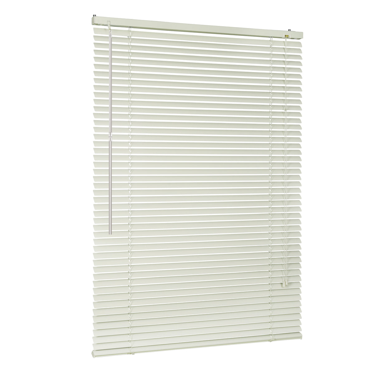 Sekey Aluminium-Jalousie ohne Bohren, 25mm Alu-Lamellen, Creme
