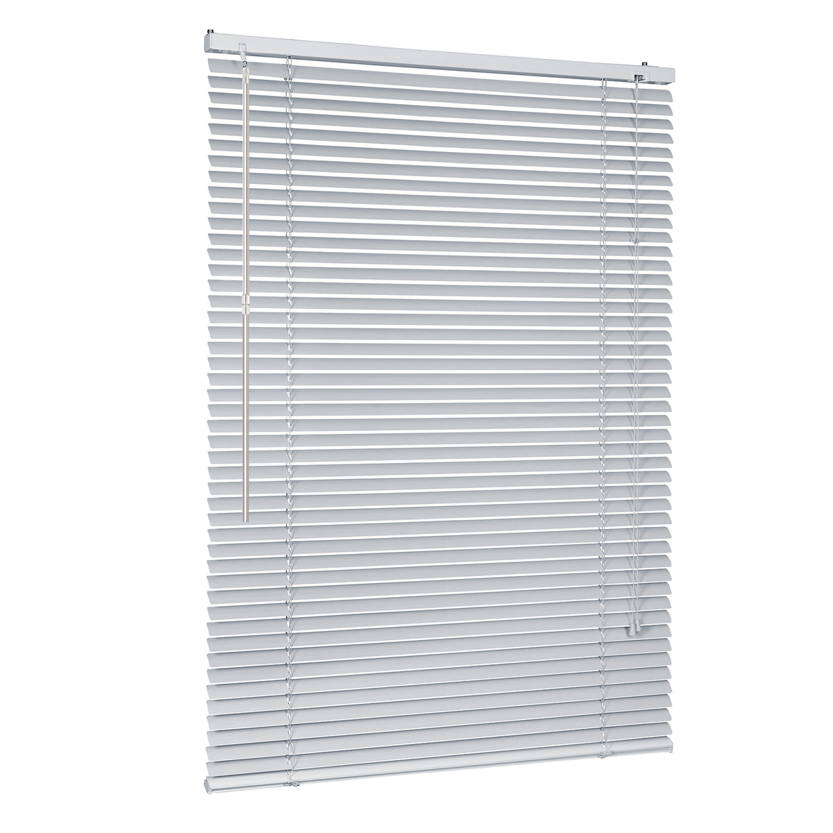 Sekey Aluminium-Jalousie ohne Bohren, 25mm Alu-Lamellen, Silber