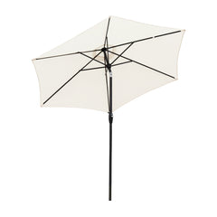 Sekey 270 cm Alu Sonnenschirm mit Kurbel, Sonnenschutz UV50+