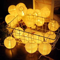 Salcar 5 m/15 m/20 m Solar Lampions Lichterkette, 20/50/80 LEDs Salcar