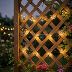 Salcar LED Solar Feuerwerk Lichterkette Außen – 150 LEDs, 10 Stränge, 8 Modi, Fernbedienung, Warmweiß Garten- & Weihnachtsdeko