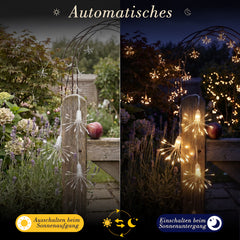 Salcar LED Solar Feuerwerk Lichterkette Außen – 150 LEDs, 10 Stränge, 8 Modi, Fernbedienung, Warmweiß Garten- & Weihnachtsdeko