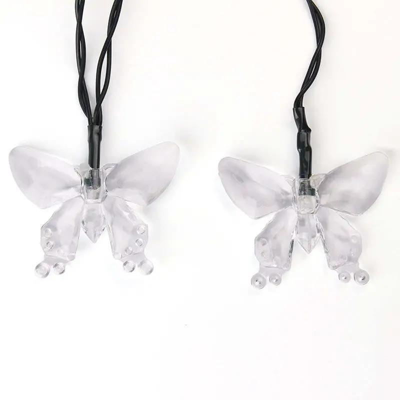 Salcar 5 m / 10m LED Solar Schmetterling Lichterkette, 20 / 50 LEDs Salcar
