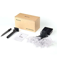 Salcar 5 m / 10m LED Solar Schmetterling Lichterkette, 20 / 50 LEDs Salcar
