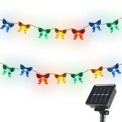 Salcar 5 m / 10m LED Solar Schmetterling Lichterkette, 20 / 50 LEDs Salcar
