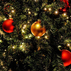 Salcar 1.5 m LED Lichterkette für Weihnachtsbaum, mit 8 Strängen, 200 LEDs Salcar