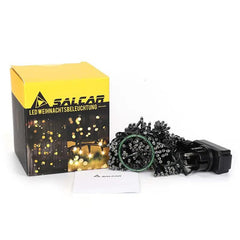 Salcar 1.5 m LED Lichterkette für Weihnachtsbaum, mit 8 Strängen, 200 LEDs Salcar