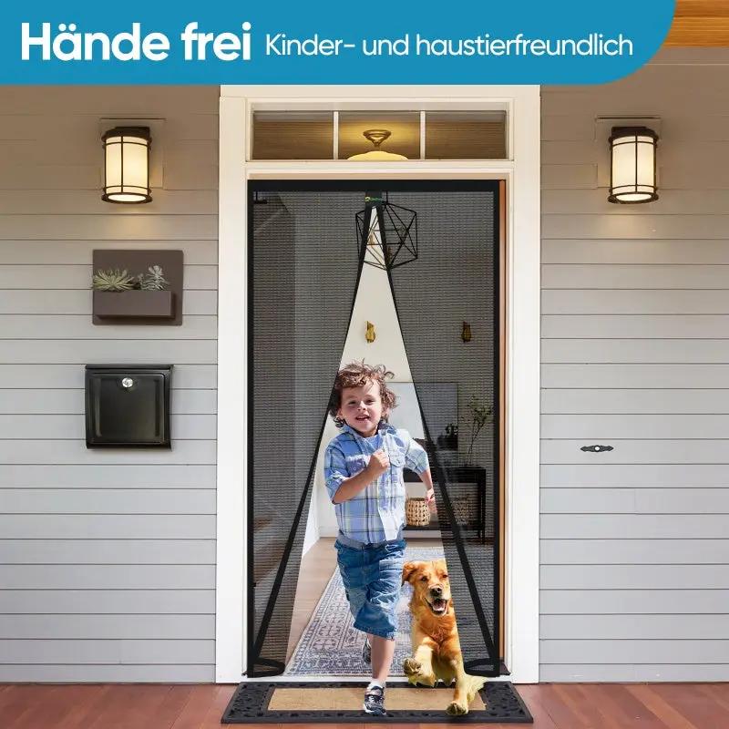 Sekey Kratzfest Magnet Fliegengitter, Breite nach Belieben zuschneidbar Sekey