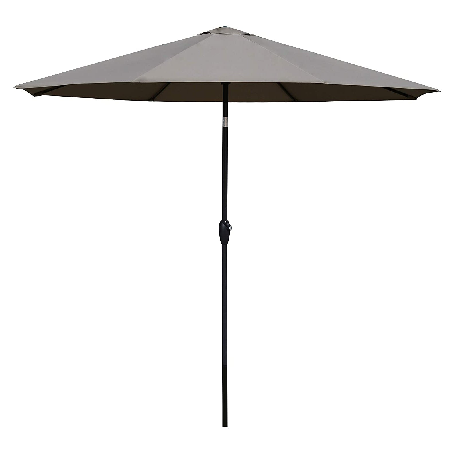 Sekey Sonnenschirm, 330cm Alu Gartenschirm 8-eckiger, mit Kurbel Sekey