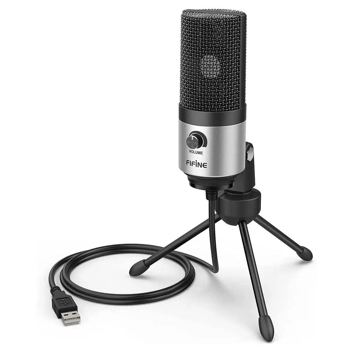 Fifine USB Kondensator Mikrofon mit Ständer, K669B Sekey