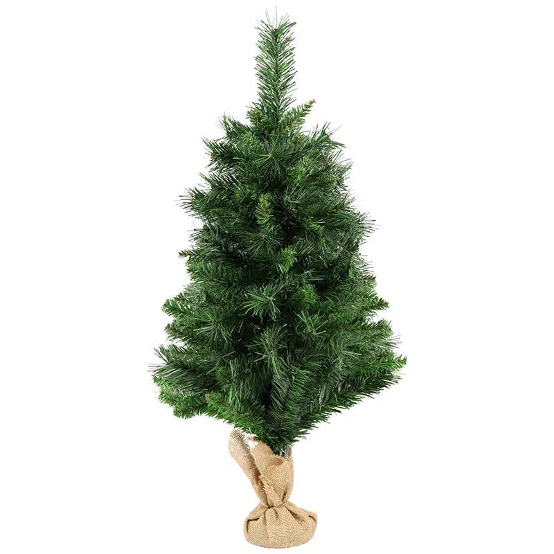 Salcar 60/90cm Künstlicher Weihnachtsbaum Klein mit Christbaumständer, Nordmanntanne, mit 70/110 Spitzen Salcar