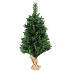 Salcar 60/90cm Künstlicher Weihnachtsbaum Klein mit Christbaumständer, Nordmanntanne, mit 70/110 Spitzen Salcar