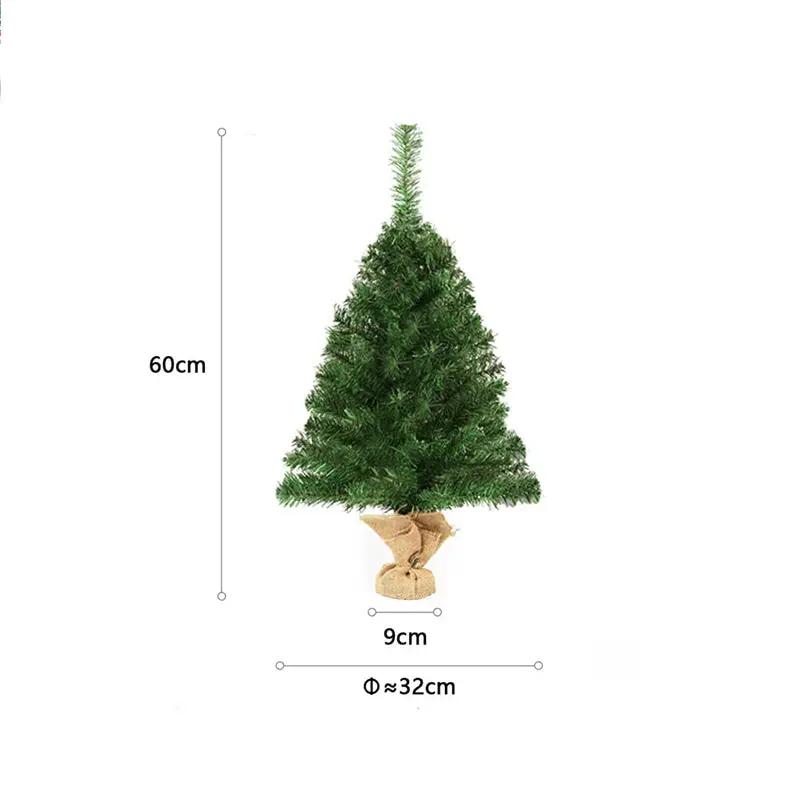 Salcar 60/90cm Künstlicher Weihnachtsbaum Klein mit Christbaumständer, Nordmanntanne, mit 70/110 Spitzen Salcar