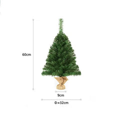 Salcar 60/90cm Künstlicher Weihnachtsbaum Klein mit Christbaumständer, Nordmanntanne, mit 70/110 Spitzen Salcar