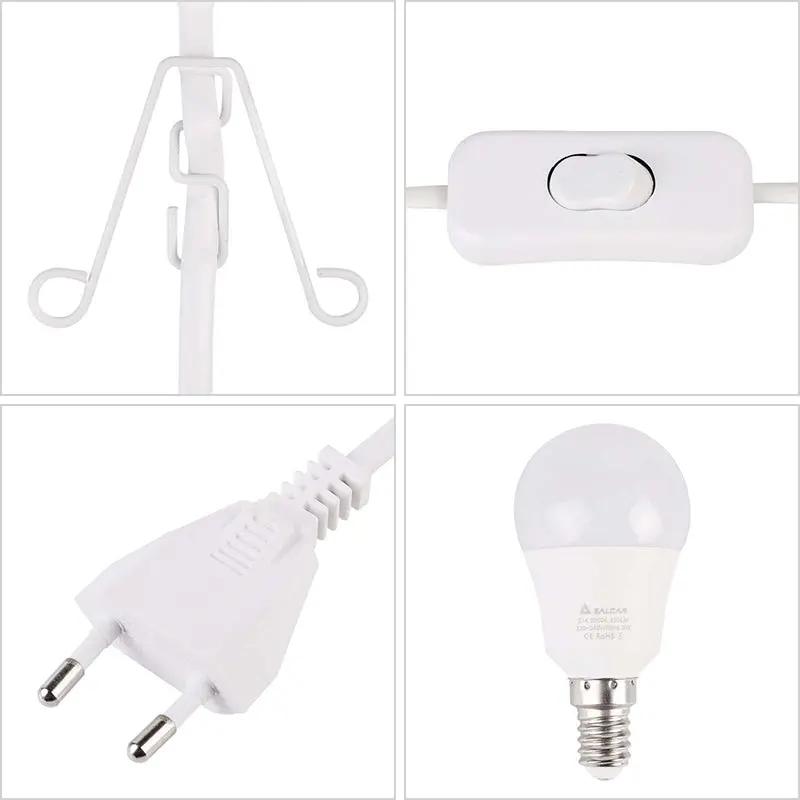 Salcar 55 cm / 75 cm LED Papierstern zum Aufhängen Salcar