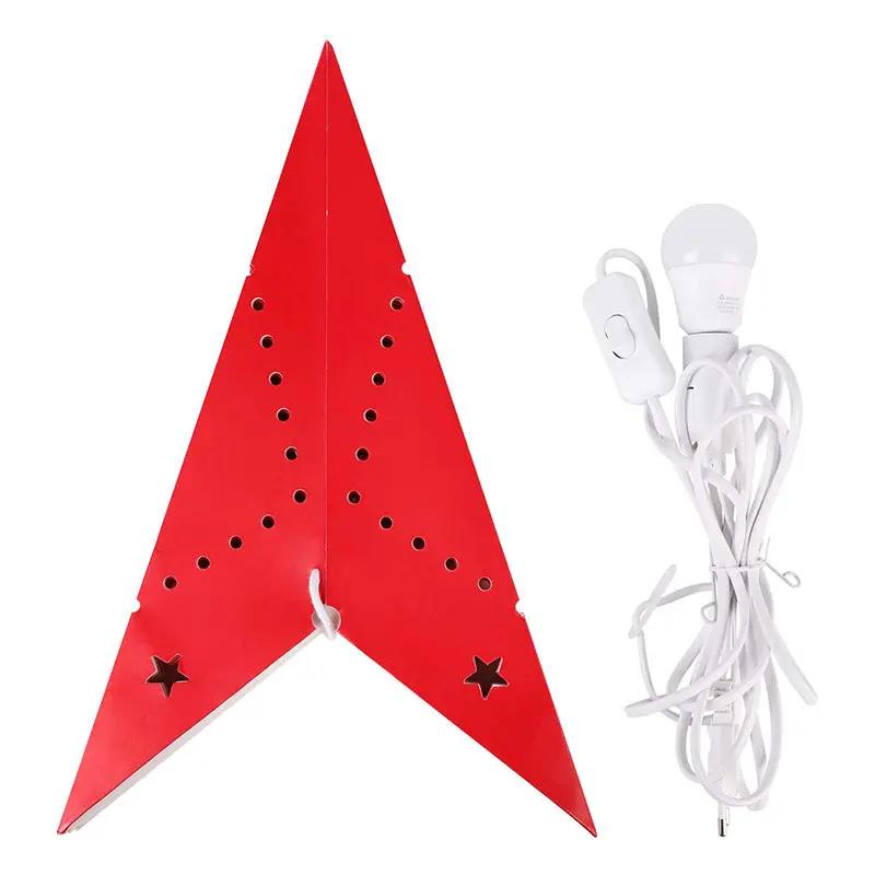 Salcar 55 cm / 75 cm LED Papierstern zum Aufhängen Salcar