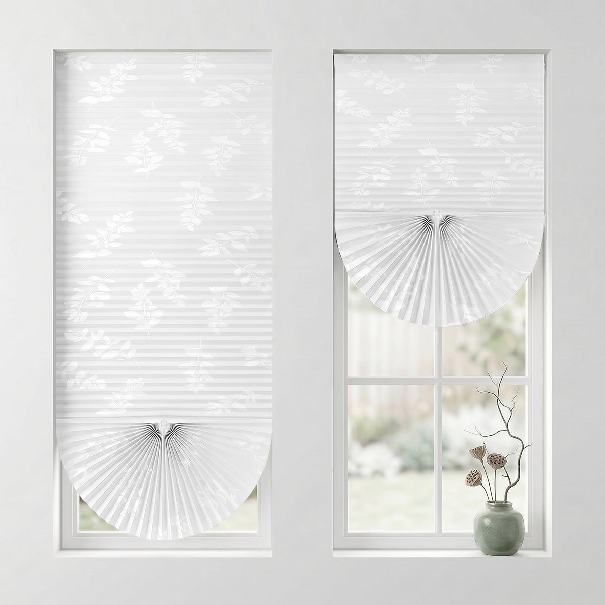 Sekey Klebefix Plissee 2er-Set ohne Bohren – Dachfenster Plissee zum Kleben, höhenverstellbar & kürzbar, Sonnenschutz & UV-Schutz, für schräge Fenster geeignet