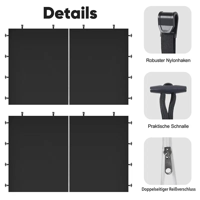 Sekey 290 x 200 cm Seitenwand für Pavillon, 2er Set Sekey