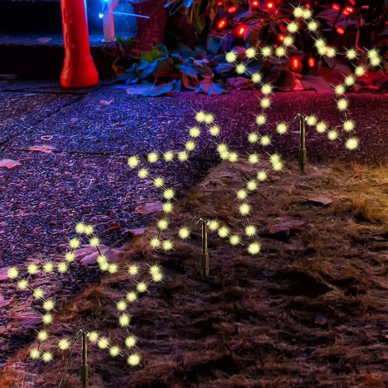 Salcar 3/6er Set LED Solar Gartenleuchte mit Stern Sekey