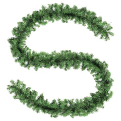 Salcar Weihnachtsgirlande künstlich Grün PVC – 3m/5m/10m, Realistische Tannengirlande für Innen & Außen, Dekoration für Tür, Kamin & Weihnachtsbaum Salcar