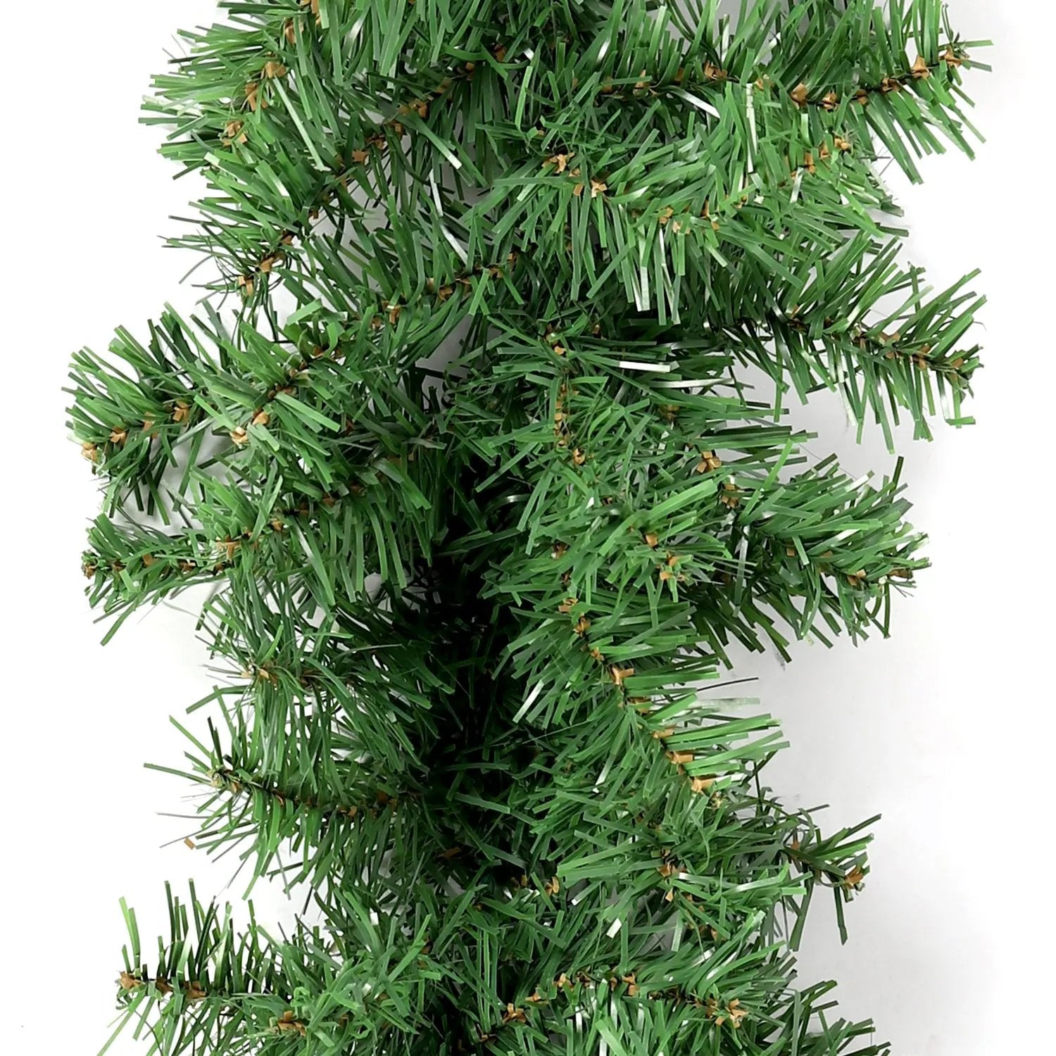 Salcar Weihnachtsgirlande künstlich Grün PVC – 3m/5m/10m, Realistische Tannengirlande für Innen & Außen, Dekoration für Tür, Kamin & Weihnachtsbaum Salcar