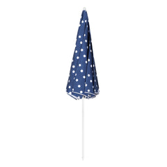 Sekey round parasol Ø160 cm – with carrying bag &amp; ground sleeve, for balcony &amp; beach