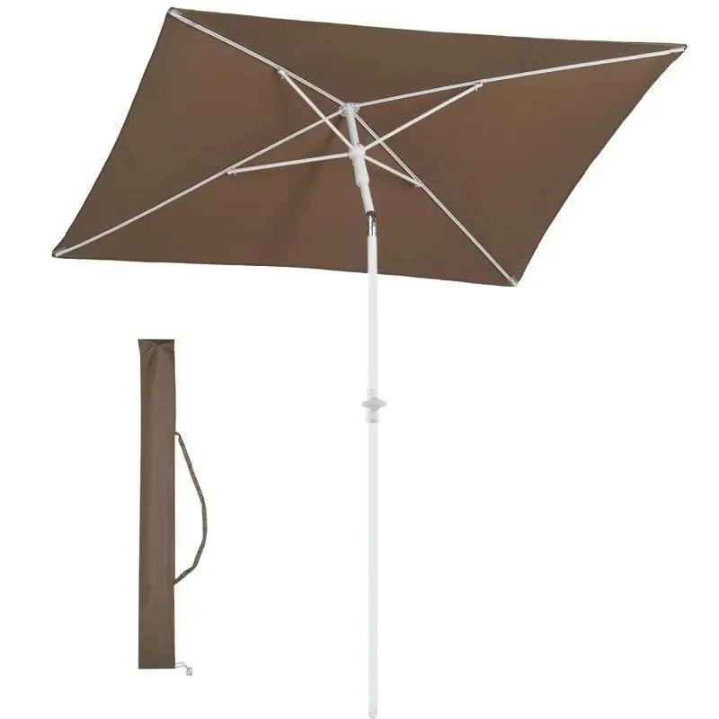 Sekey 180 x 125 cm Balkonschirm Rechteckig mit Schutzhülle, Sonnenschutz UV50+ Sekey
