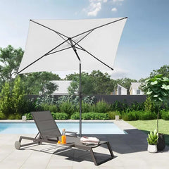 Sekey 210 x 140 cm Sonnenschirm mit Schutzhülle, Sonnenschutz UV50+ Sekey
