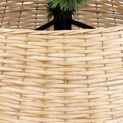 Salcar Weihnachtsbaumkorb aus Weide – Natur, 40/60 cm oder 50/68 cm