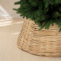 Salcar Weihnachtsbaumkorb aus Weide – Natur, 40/60 cm oder 50/68 cm