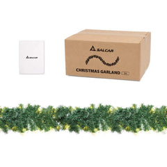 Salcar 3/5/10 m PVC Weihnachtsgirlande mit mit LED Lampen Salcar