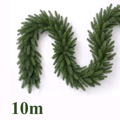 Salcar Künstliche Tannengirlande aus 100 % PE – Naturgetreu, dicht & flexibel, 3 m / 5 m / 10 m