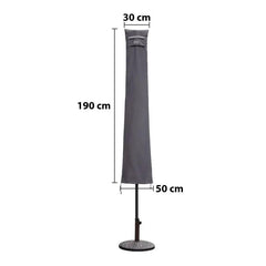 Sekey 190 x 30/50 cm Schutzhülle für 350 cm Sonnenschirm, aus Oxford-Gewebe Sekey
