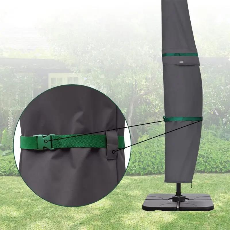 Sekey 260 x 40/70/50 cm Schutzhülle für 300 cm Ampelschirm, aus Polyester-Gewebe Sekey