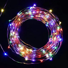 Salcar 10 m LED Micro Lichterkette, 100 LEDs, USB-betrieben Salcar