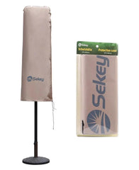 Sekey 160 x 50/62 cm Schutzhülle für Doppelsonnenschirm, aus Polyester-Gewebe Sekey